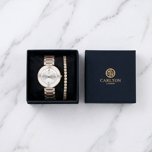 Gift Set Women - Juliette Watch & Tennis Bracelet -CLPLG141