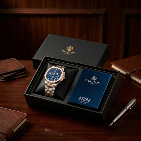 Gift Set Men - Parker Watch & Azure Perfume 50ML -CLPLG143