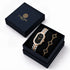Gift Set Women - Cecil Black Leaf Bracelet -CLPLG133