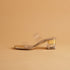 Crystalline Transparent Heels