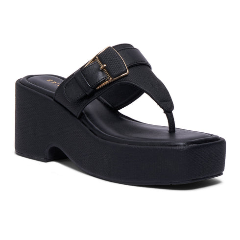 Cyra Buckle Wedges