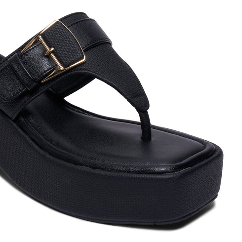 Cyra Buckle Wedges