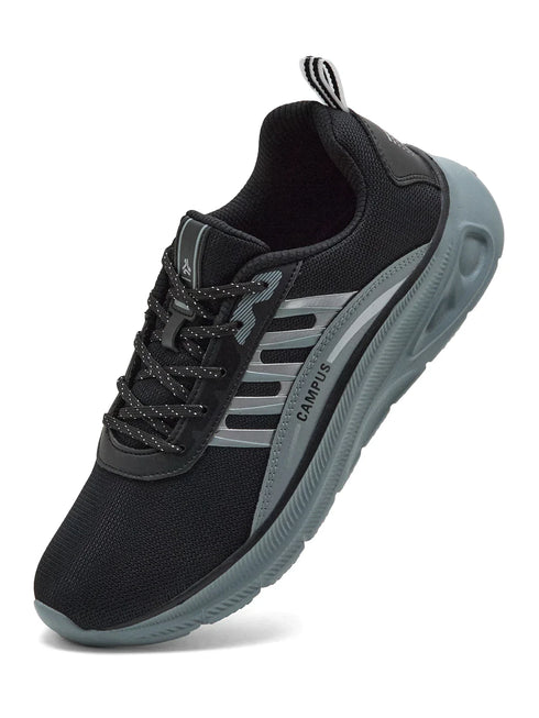 DASHO Black Men's Running Shoes