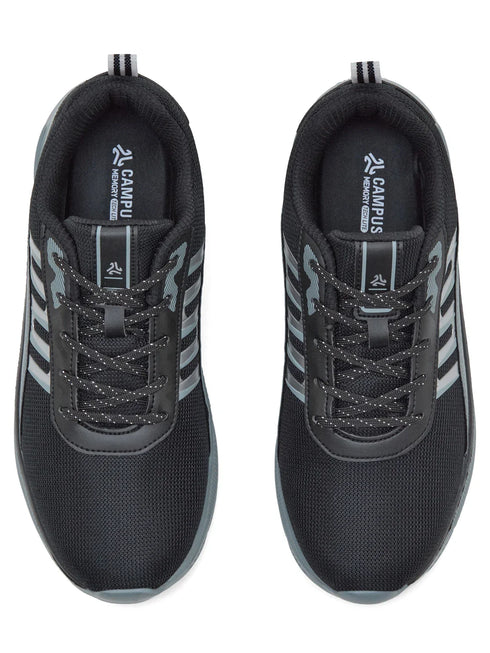 DASHO Black Men's Running Shoes