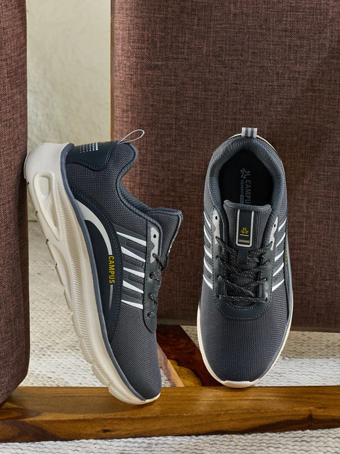 DASHO Grey Men's Running Shoes
