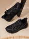 DATRO Black Men's Running Shoes