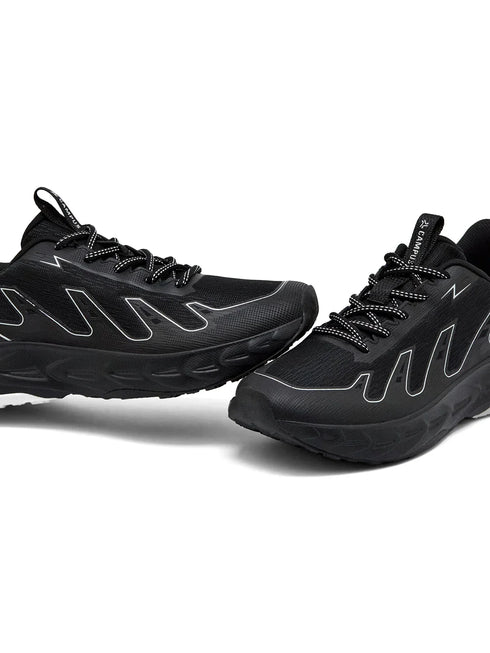 DATRO Black Men's Running Shoes