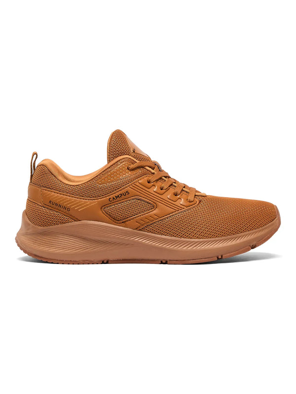 DAVIS Yellow Men's Running Shoes