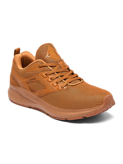 DAVIS Yellow Men's Running Shoes