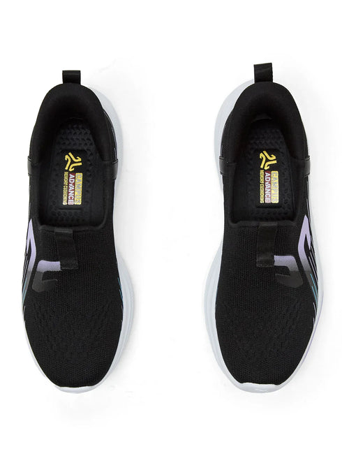 DAVO Black Women's Walking Shoes