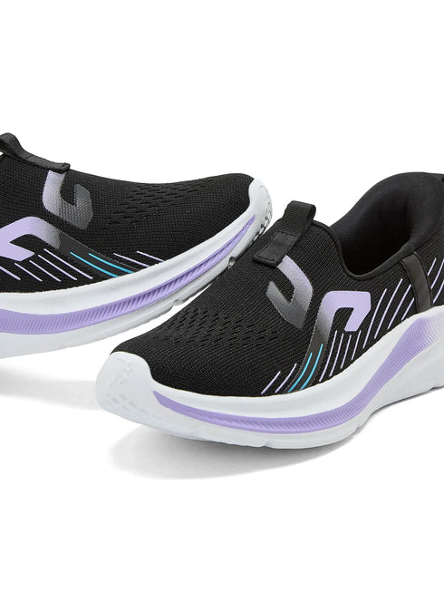 DAVO Black Women's Walking Shoes