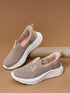 DAVO Beige Women's Walking Shoes