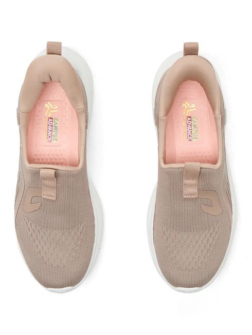 DAVO Beige Women's Walking Shoes