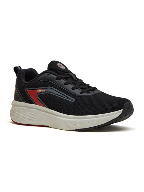 DAXTON Black Men's Running Shoes