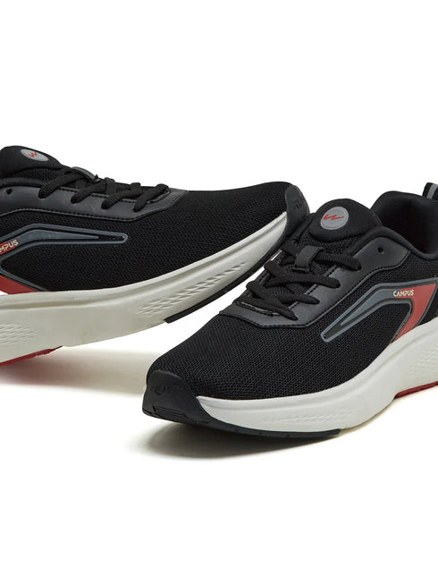 DAXTON Black Men's Running Shoes