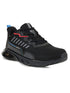 DECCAN Black Men's Running Shoes