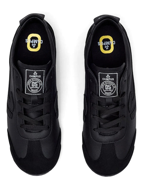 DENARO Black Men's Sneakers