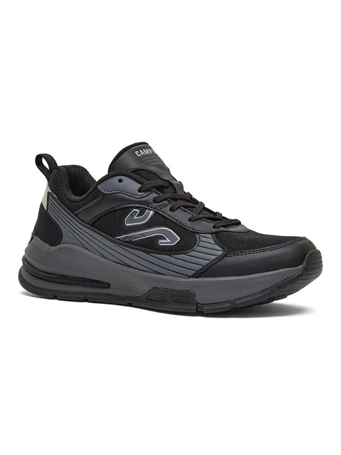 DENRO Black Men's Sneakers