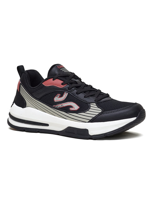 DENRO Black Men's Sneakers