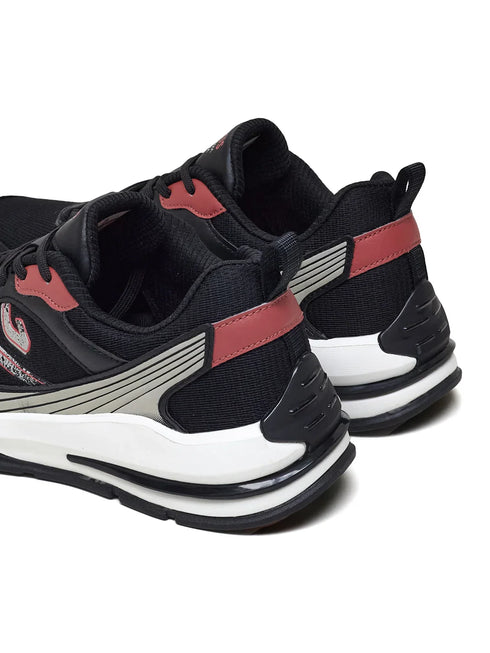 DENRO Black Men's Sneakers