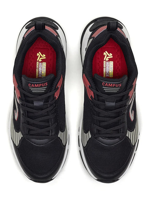 DENRO Black Men's Sneakers