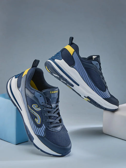 DENRO Navy Men's Sneakers