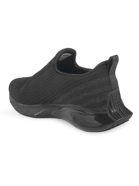 DEXTOR Black Men's Walking Shoes