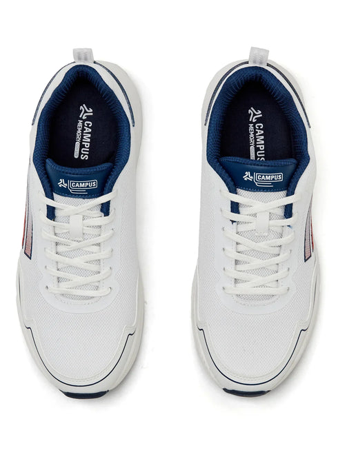 DIRECT White Men's Running Shoes