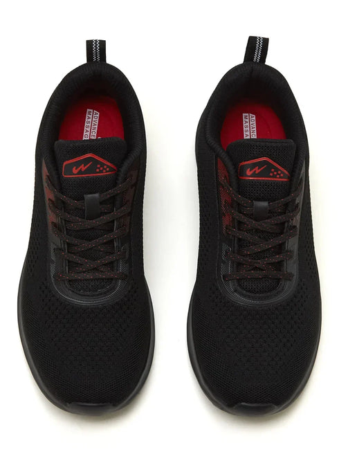 DIVIDE Black Men's Running Shoes