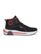 DOMS Black Men's Sneakers