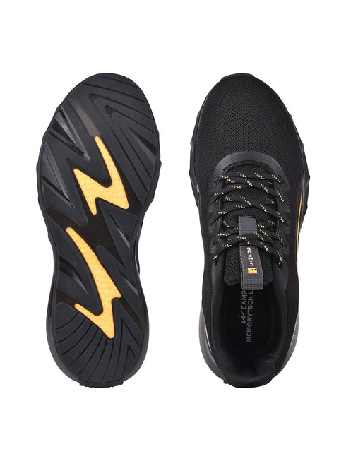 DREAMPLEX Black Men's Running Shoes
