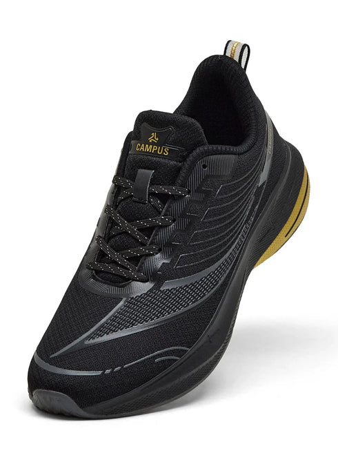 DRIVO Black Men's Running Shoes