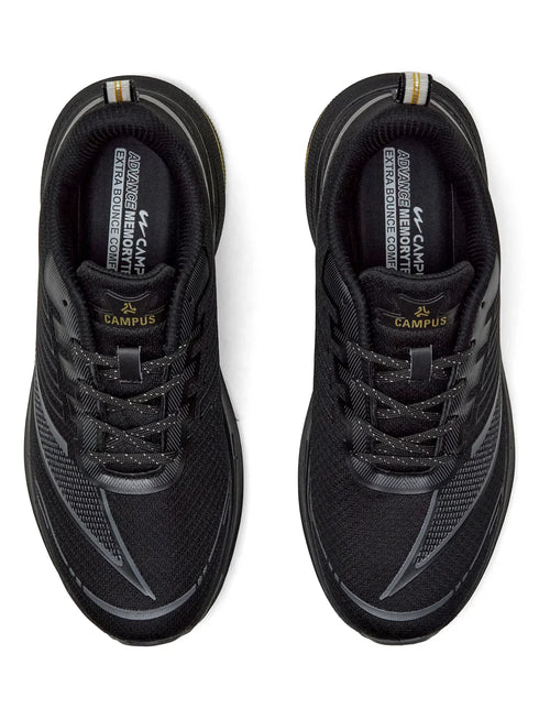 DRIVO Black Men's Running Shoes