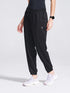Women's Black Regular Fit Track Pants