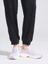 Women's Black Regular Fit Track Pants