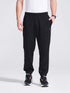 Men's Black Regular Fit Track Pants