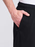 Men's Black Regular Fit Track Pants