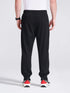 Men's Black Regular Fit Track Pants
