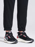 Men's Black Regular Fit Track Pants