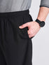 Men's Black Regular Fit Shorts