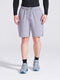 Men's Grey Regular Fit Shorts