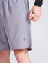 Men's Grey Regular Fit Shorts