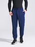 Men's Navy Regular Fit Track Pants