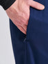 Men's Navy Regular Fit Track Pants