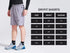 Men's Grey Regular Fit Shorts