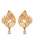 Gold Plated AD Statement Filgree Locket Jewellery Set