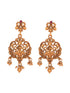 Gold Plated Lakshmiji Filigree Antique Temple Necklace Jewellery Set