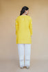 Rishita in Cotton Chikankari Short Kurta in Yellow