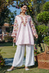 Kashmiri Aari Work Cotton Short Kurta – Pink