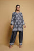 Printkari Poly Muslin Co-ord set in Black